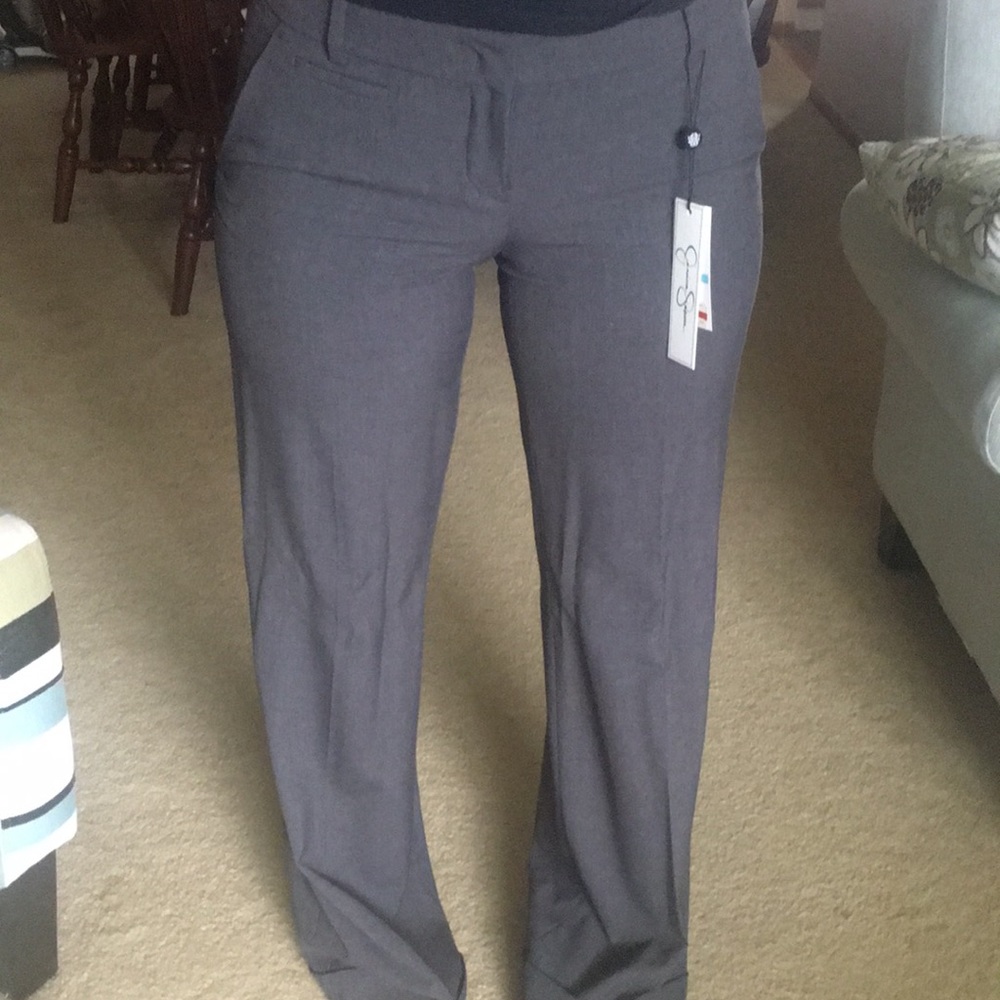 Gray dress pants. Size 5/6
